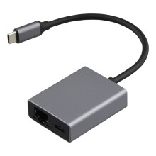 USB C Typ-C auf RJ45 1000 Mbit/S Externe Netzwerkkarte Ethernet-Adapter für Chromecast 4K TV Stick für Laptop Tablet