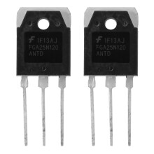 2X Power Transistor IGBT 1200V 313W FGA25N120