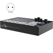 1080P 4-Kanal -Kompatibler Live-Video-Switcher mit 5-Zoll-Bildschirm, Mikrofon--in-Audio-Mixing (EU)