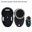 For TELECO TXP-433-A02 Garage Door Remote Control 433.92MHz Rolling Code Transmitter Gate Door Remote with Keychain 1