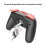 2X Hand Grips Case for  2  Controller Gamepad Handle Hand Grip Game Handle Hand Grip Case for  2 A 3