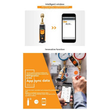 549i High-Pressure Gauge Pipe Pressure Gauge Wireless Probe for Refrigeration System Ventilation System