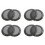 8Pcs 4 Inch Speaker Speaker Grille Speaker Face Shield Replaceable Round Speaker Protection Grille 1