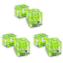 Triple 3 Axis Hot Shoe Bubble Spirit Level Compatible for    DSLR Camera (6 Pack)