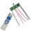 2X 3.2V 3.7V Solar Street Light Control Panel Circuit Board with Remote Control Solar Street Light Driver Board 8