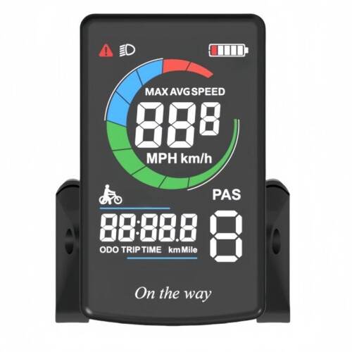 Electric Bicycle C13 Speedometer Color Screen for Bafang BF-UART Mid Motor UART Program for BBS0102B G340 G320 1