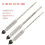 Accurate Alcoholmeter Concentration Meter Wine Measuring Tool Set Vodka Whiskey Hydrometer Meter in Wooden Box 4
