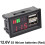 Lifepo4 Lithium Battery Capacity Indicator USB Charger Voltmeter Panel Voltage Meter Tester 12V Car Motorcycle 6