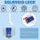 Safe Lock Replacement with Solenoid Lock Black Keypad Electronic Lock for Home and Business Safe Box 3
