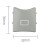 2X for   W164 W251 ML Class R Class Sunroof Window ABS Button Roof Light Control Panel  Gray 5
