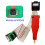 1PCS Chip Burning Probe Chip Burning Test Probe Chip Burner Cable for Car Instrument Program Connection Micro-Type MSOP8 3