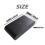 2pcs 433MHz Wireless Vibration Glass Break Detector, Adjustable Sensitivity, Compatible with Alarm Systems Black 9