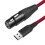 USB Microphone Cable Microphone Cable Computer USB to XLR Microphone Connect Computer Cable Audio Cable Adapter 9