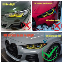Yellow for G80 M3 G82 M4 US Version Headlight Daytime Running Light LED DRL Chip Boards 63119851052 63119851051