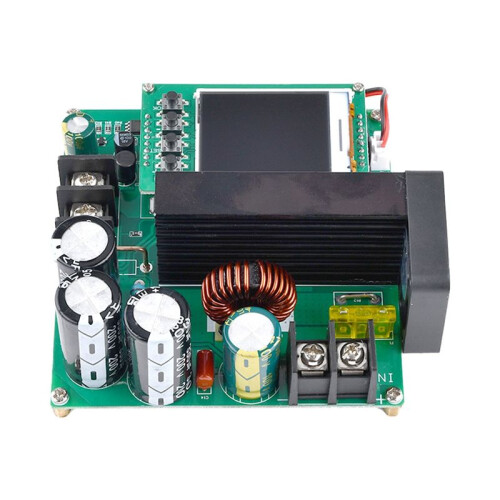 900W 15A Step  Module TFT Digital Display - Step  Converter Booster 9-60V to 10-120V Constant Current Voltage 2