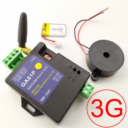 GA01P 3G/GSM Alarm System 1 Input  Intelligent Power Failure Alarm Mobile Phone Remote Control 1