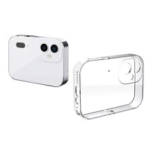 D6 Digital Camera 4K HD Camcorder Music Player Touch Control Screen Video Blog Camera Night Vision 64MP Camcorder White