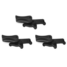 3X Black LHD Hood Release Grip Handle & Bracket for E65 745I 750I 760I Alpina E66 745Li 750Li 51237023992