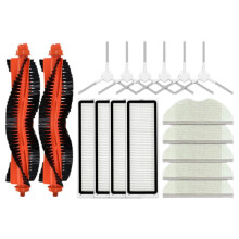 For Robot Vacuum S40C / E101 Accessories Main Side Brush HEPA Filter Mop Cloth Replacement Spare Parts