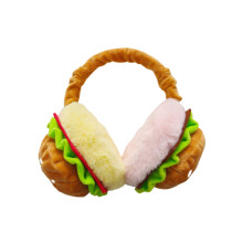 Hamburger Ear Warmers Fluffy Ear Muffs For Kids Winter Protection Windproof 1Pcs
