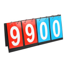 Tableau de score de table multifonctionnel pour le basketball, marqueur de score portable avec affichage clair des chiffres pour les mat