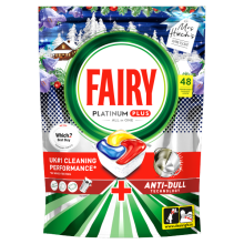 Fairy Platinum Plus All In One Lemon Dishwasher Capsules Mrs Hinch's 48 Count