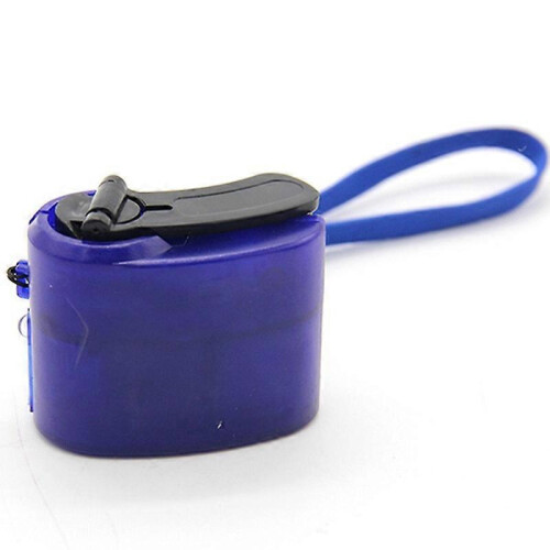 Φορτιστής τηλεφώνου USB με χειροκίνητη μανιβέλα ταξιδιού με ενσωματωμένο φως 2