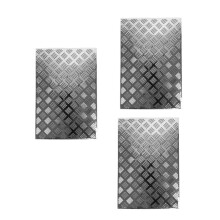 3X for WPL D12 1/10 RC Car Upgrade Parts Rear Trunk Cover Skid Plate Anti-Slip Board Decorative Plate Accessories