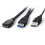 Καλώδιο προσαρμογέα διαχωριστή USB 3.0 A αρσενικό σε Micro B αρσενικό Y για φορητό 2