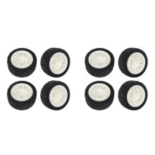8Pcs Rubber Tires Tyre Wheel for SG1603 SG1604 SG 1603 UDIRC UD1601 UD1602 UD1603 UD1604 1/16 RC Car Upgrades Parts,B