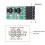 10Pin Mainboard Switching Tester Switching Board Adapter with Resets Button DIY PC Assembly Tool for Desktop PC 2