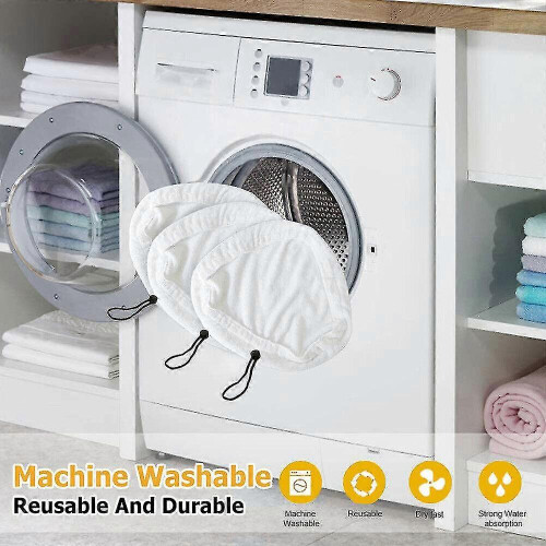 Πακέτο 6 ανταλλακτικών μαξιλαριών σφουγγαρίστρας ατμού, πανάκια καθαρισμού 2