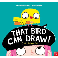 That Bird Can Draw by Ged Adamson Hardcover Book