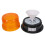 x Amber LED Beacon Φακός Στροβοσκόπιο Προειδοποιητικό Φως Έκτακτης Ανάγκης για Φορτ 3