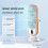 720 Flippable Bladeless Tower Fan, Oscillating Silent Fan with 5 Modes,  Efficient for Bedroom Office White 3