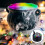 τεμάχια υπερηχητικός ομιχλοποιητής Halloween Mist Maker για λίμνη με σιντριβάνι, μηχ 2