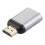 Μετατροπέας προσαρμογέα USB 3.1 Type-C θηλυκό σε HDMI αρσενικό, 4K 60Hz, συμβατός με MacBoo 4