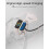 Magnetic USB Charging Cable with Reset Function for Charge 5 and Luxe, 100cm Replacement Charger Cord 3