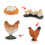 (Hens)Simulation Solid Turtle Chick Frog Animal Growth Cycle Montessori Teaching Aids 1