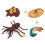 (Deer Antlers2)Simulation Solid Turtle Chick Frog Animal Growth Cycle Montessori Teaching Aids 1