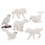 (Winter Animals)Simulation Solid Turtle Chick Frog Animal Growth Cycle Montessori Teaching Aids 1