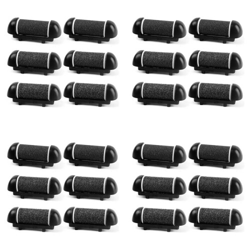 24 PCS Replacement Roller  for Electric Callus Remover - Feet Pedicure Kit - Extra Coarse, Regular Coarse, Fine