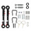 Car Modifucation Adjustable Front Swing Link Kit for   JK 1998-2006 1