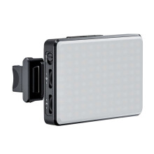 Luz LED de Video con Clip de Bolsillo, Regulable de 2500 K A 9000 K, para Videollamadas, Transmisión en Vivo y Selfies.