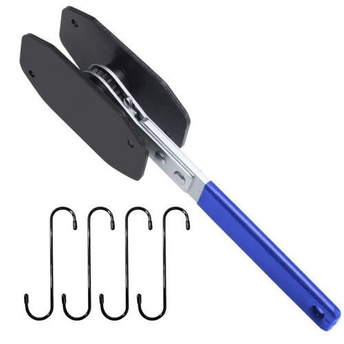 Brake Caliper Compression Tool, Carbon Steel Brake Caliper Tool,Caliper Compression Tool with 4 Brake Caliper Hooks