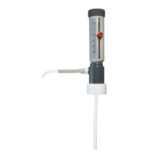 Dispensador de Líquidos Semiautomático Económico para Botellas de Laboratorio, de 5 A 25 Ml, con Adaptador GL45.