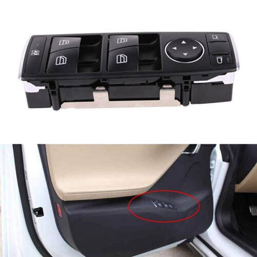 Interruptor de Ventanilla para  Model S Model X, Botón de Elevación de Ventana, 1028641 1003589, Piezas Nuevas de Alta Calidad. 1
