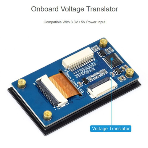 ESP32 1.9inch Touch LCD Display Module, 172x320 Resolution, IPS, SPI and I2C Communication with ESP32-S3 Board 2