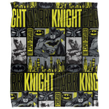 (36in x 58in, Multicoloured) Batman Dark Knight Comic Montage Blanket