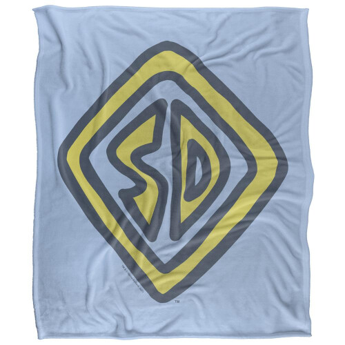 Scooby Doo (36in x 58in, Multicoloured) Scooby Doo Logo Blanket